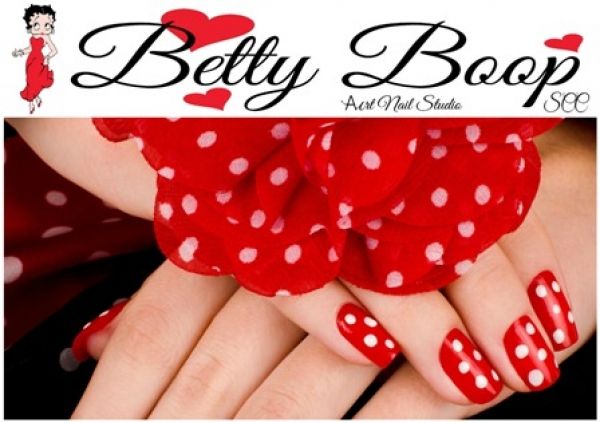 1. Betty Boop Acrylic Nail Design Ideas - wide 2