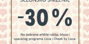 Lisca: Seasonal discount up to 30%