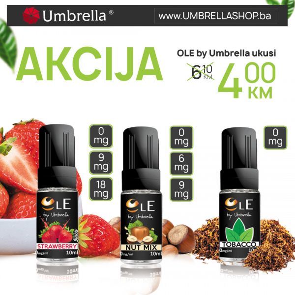 Umbrella Electronic Cigarettes BH Sarajevo City Center