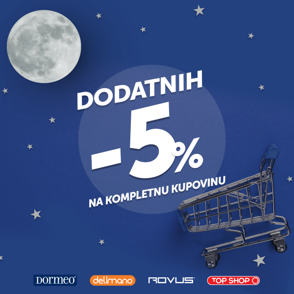 Samo danas u Dormeo prodavnici! Sarajevo City Centar